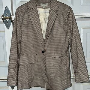 Charlie Paige Houndstooth Blazer